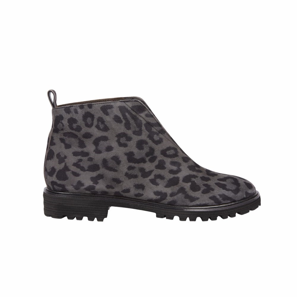 Leopard Femme Chaussures Plates Brunate Ankle Boot | AJW-02848001