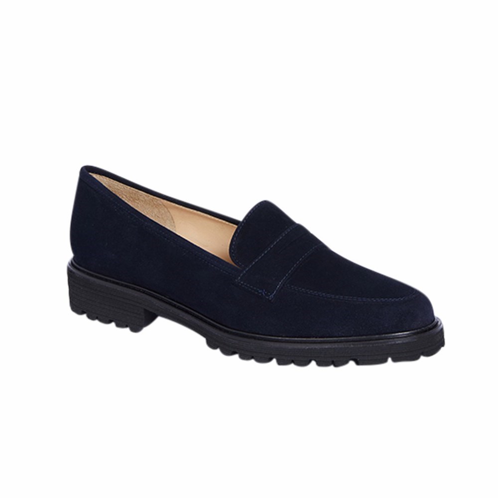 Bleu Femme Chaussures Plates Brunate Sport Extra Light Loafer | LZU-87879278