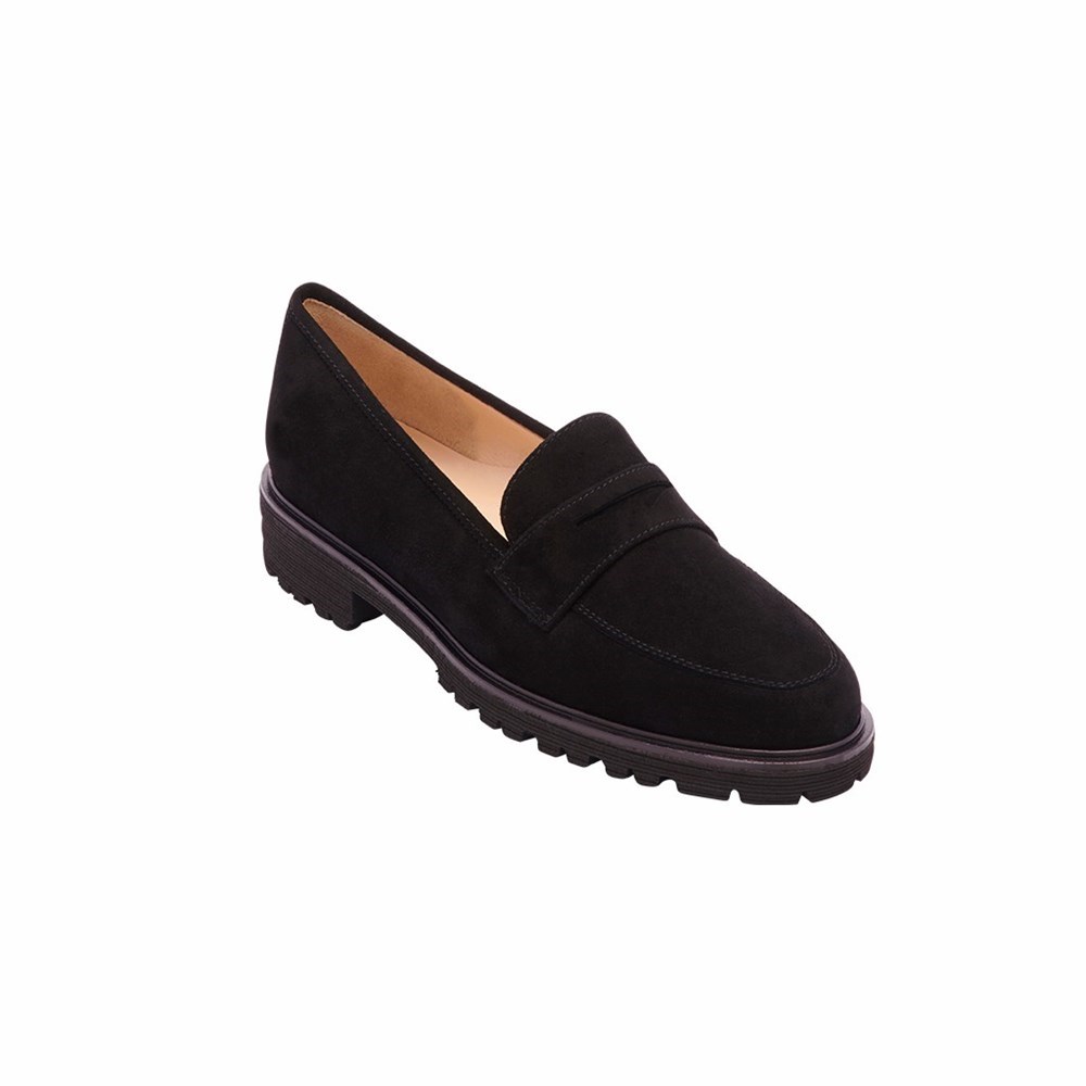 Noir Femme Chaussures Plates Brunate Sport Extralight Loafer | CEL-40463908