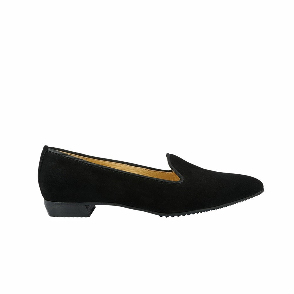 Noir Femme Chaussures Plates Brunate Pointy Chaussons Style Plates | APC-55876899