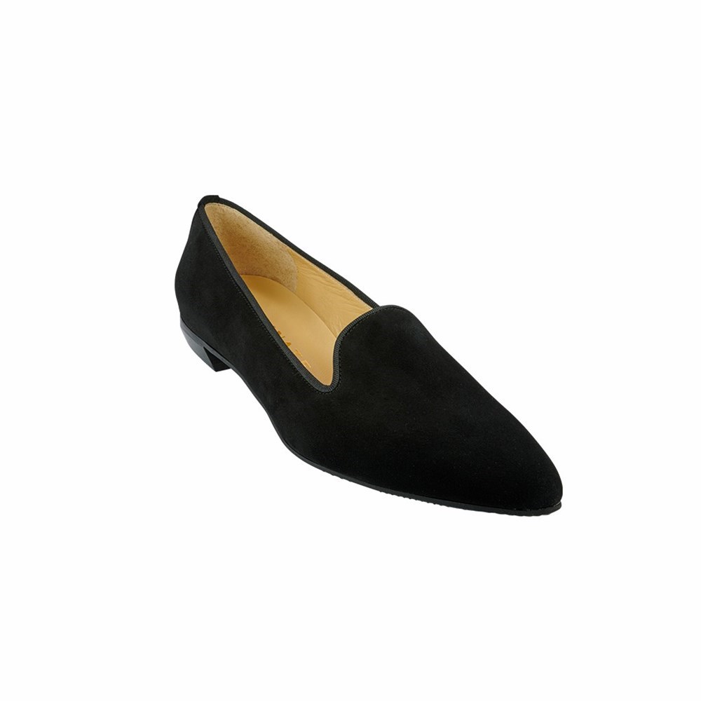 Noir Femme Chaussures Plates Brunate Pointy Chaussons Style Plates | APC-55876899