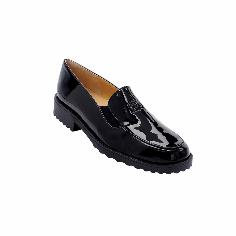 Noir Femme Chaussures Plates Brunate A Classiche With Lots Of Admirers | OXM-62255739