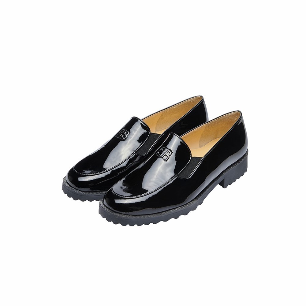 Noir Femme Chaussures Plates Brunate A Classiche With Lots Of Admirers | OXM-62255739