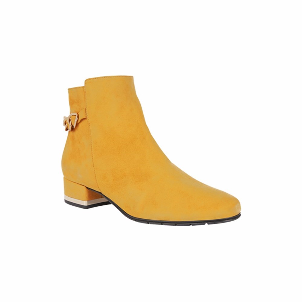 Jaune Femme Escarpins Brunate Corta Boot | XLN-43738858