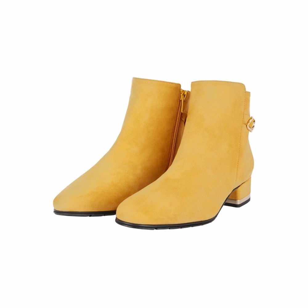 Jaune Femme Escarpins Brunate Corta Boot | XLN-43738858