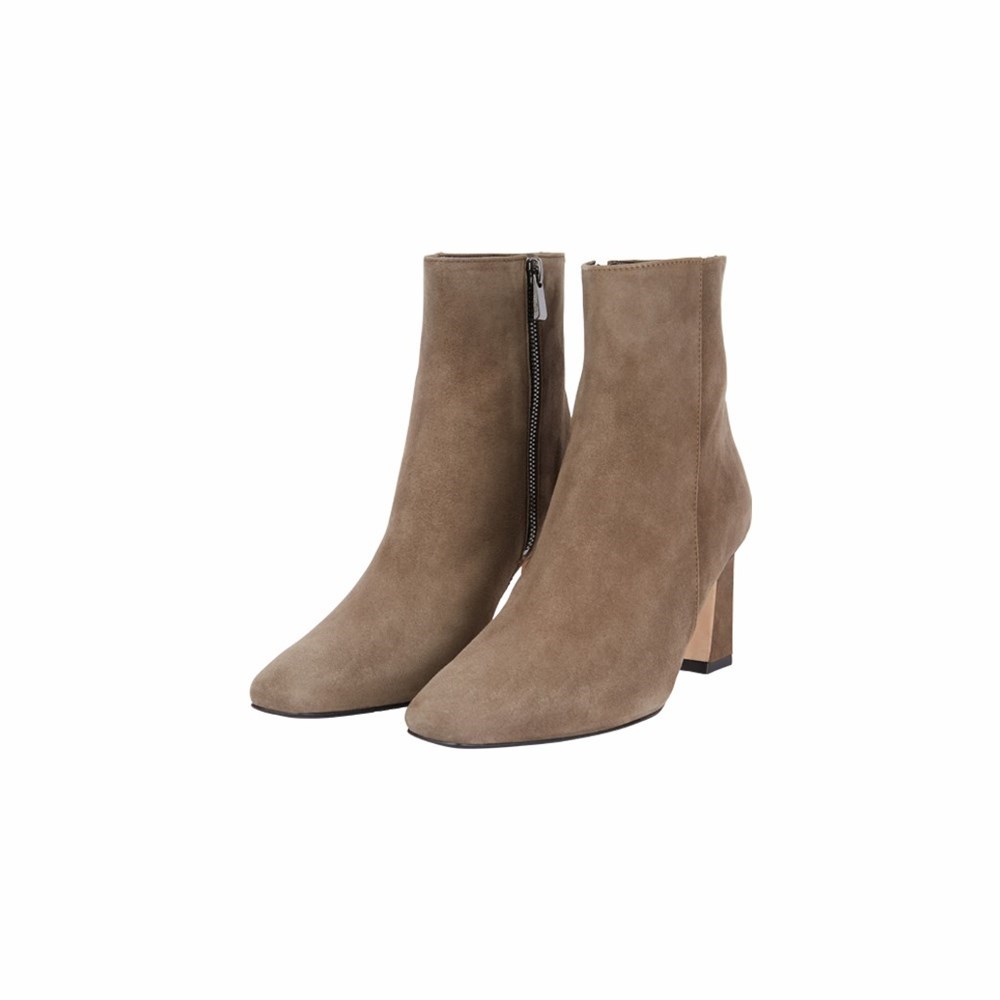 Marron Femme Escarpins Brunate Corta Boot | BTU-70779194