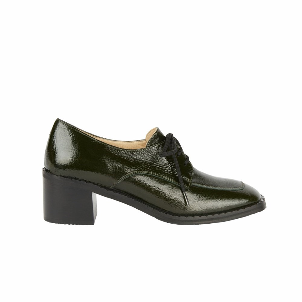 Noir Femme Escarpins Brunate Squared Dentelle Up On A Heel | NPS-19717469