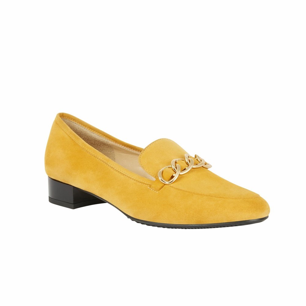 Jaune Femme Escarpins Brunate Loafer | JDA-56166385