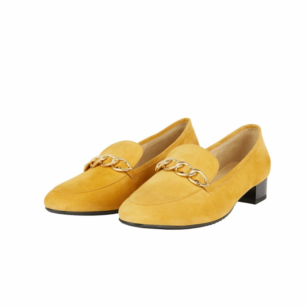 Jaune Femme Escarpins Brunate Loafer | JDA-56166385