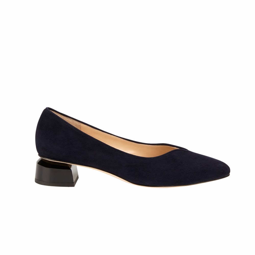 Bleu Femme Escarpins Brunate One Of Our Iconic Models | RWA-10895369