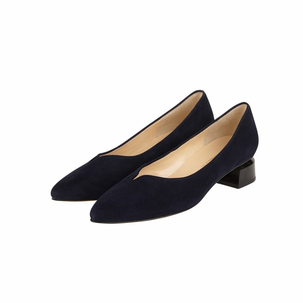 Bleu Femme Escarpins Brunate One Of Our Iconic Models | RWA-10895369