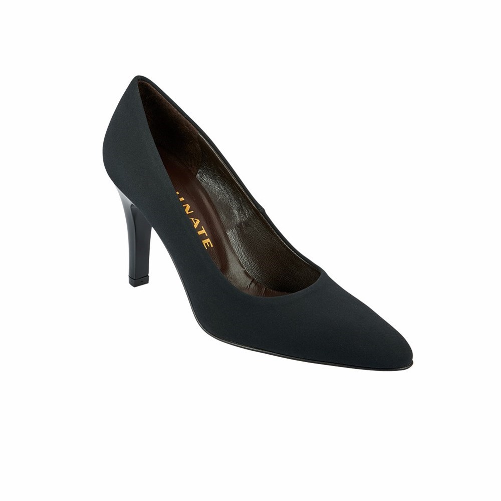 Noir Femme Escarpins Brunate Lacquered Heel | AAM-65508600