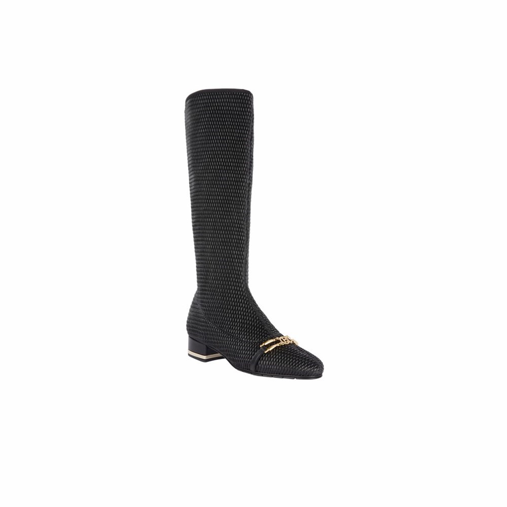 Noir Femme Bottes Hautes Brunate Stretch Materiel | PDI-83427362