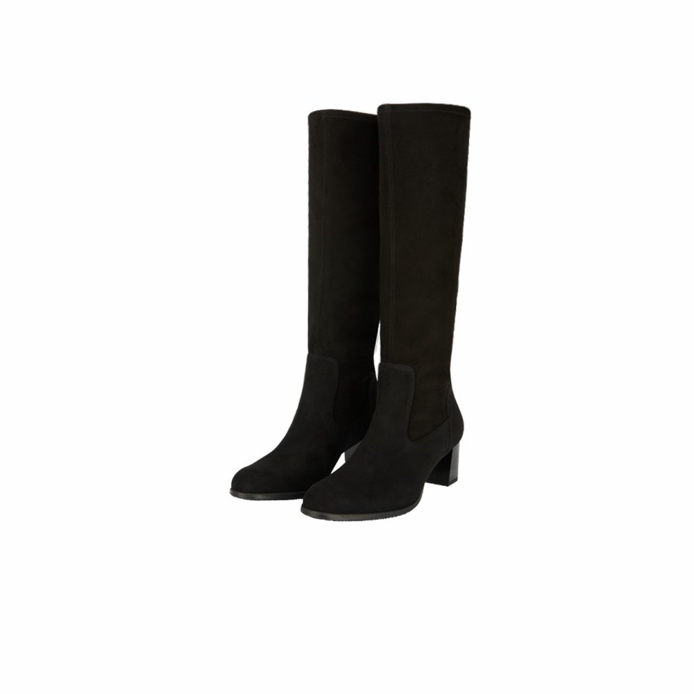 Noir Femme Bottes Hautes Brunate Stretch Boot | XSO-01365332